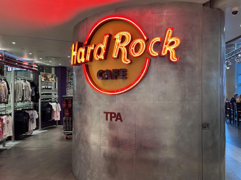 Hard Rock Cafe Tampa Airport
