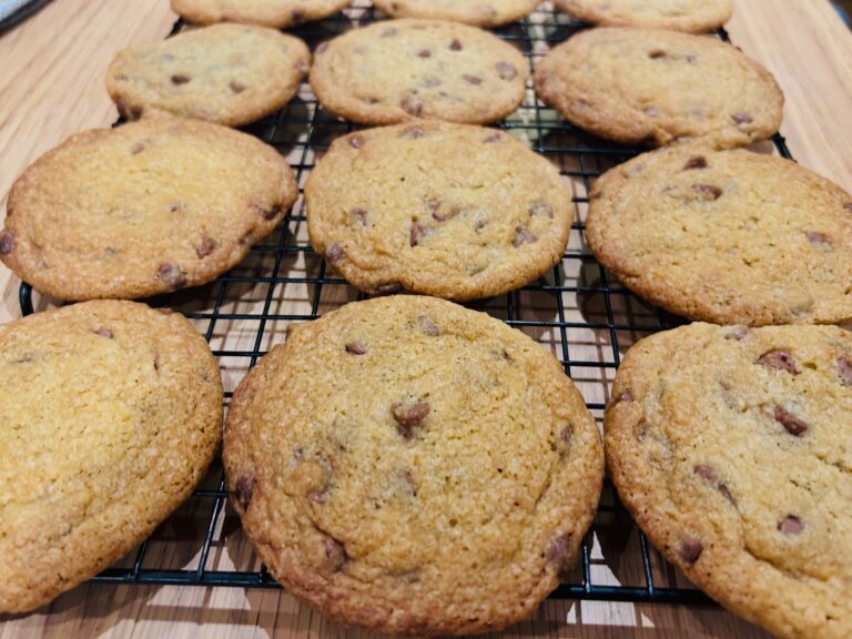 Vegan Choc Chip Cookies