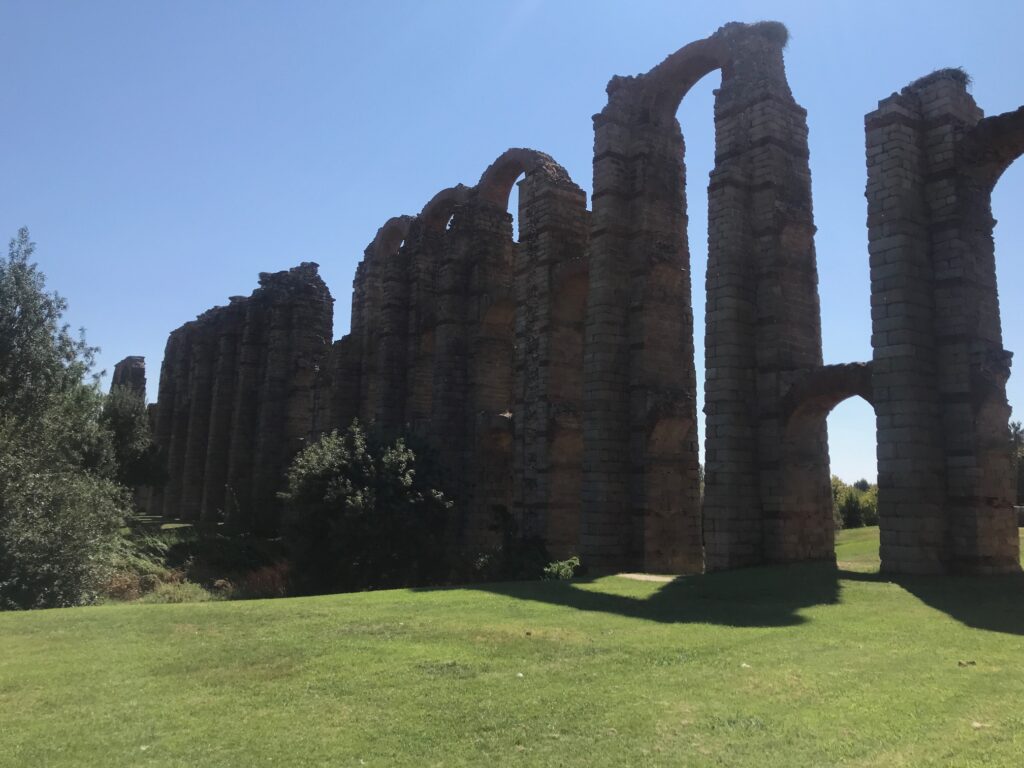 Acueducto de los Milagros & the reservoirs - Merida Spain