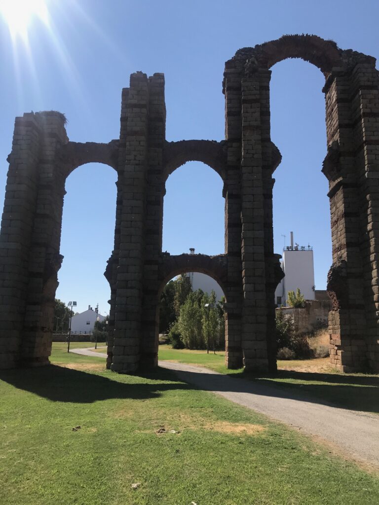 Acueducto de los Milagros & the reservoirs - Merida Spain