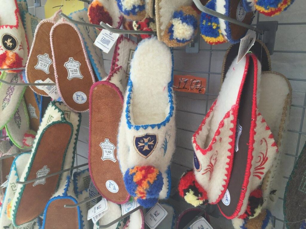 What to buy in Greece - Rhodes - slippers