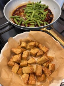 Indonesia sticky tempeh stir fry recipe (5)