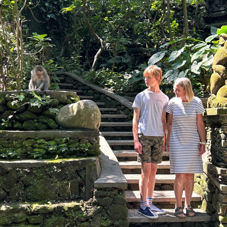 Visiting the Sacred Monkey Forest Sanctuary, Ubud, Indonesia - best things to do in Bali with kids