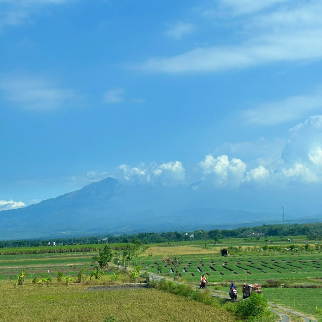 TRain travel in Indonesia - Yogyakarta to Malang