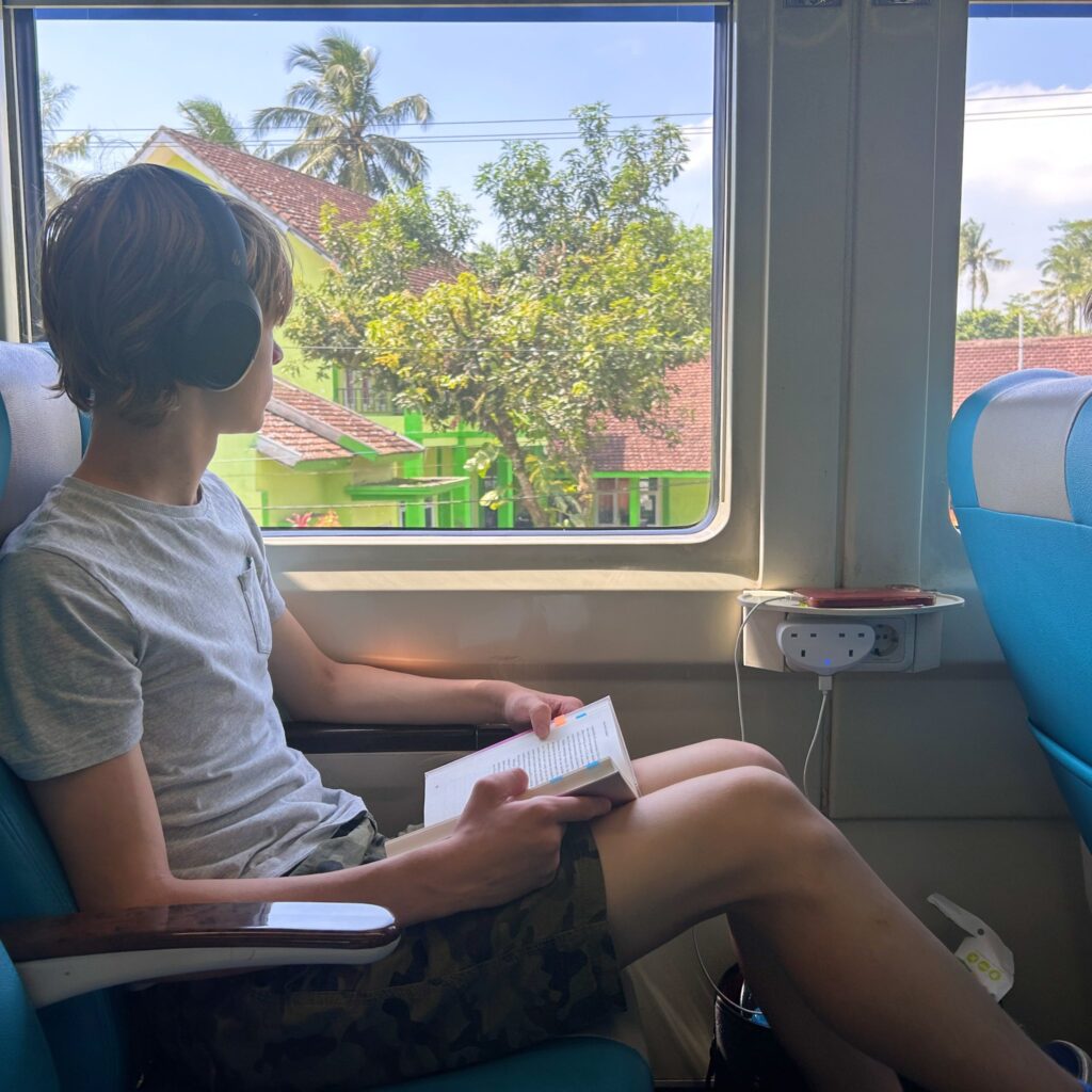 train travel in Indonesia - Malang to Banyuwangi
