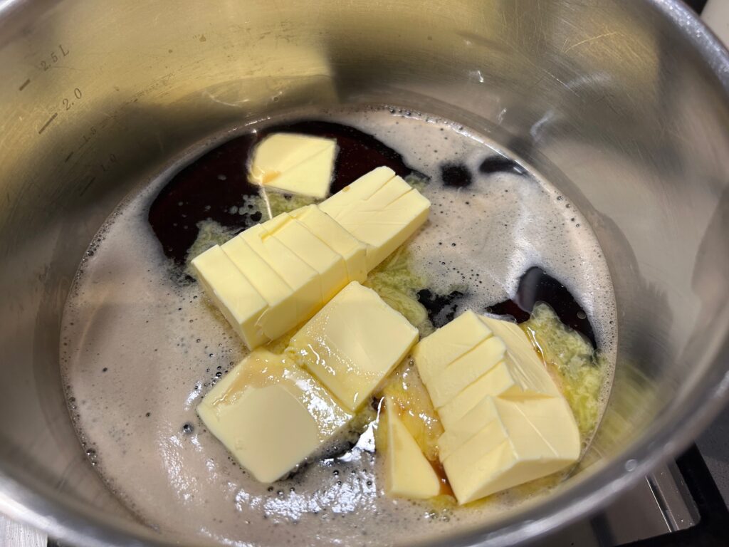 Melt the butter