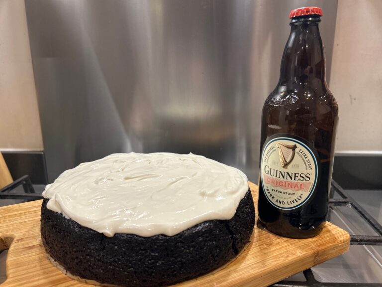 Vegan Guinness cake