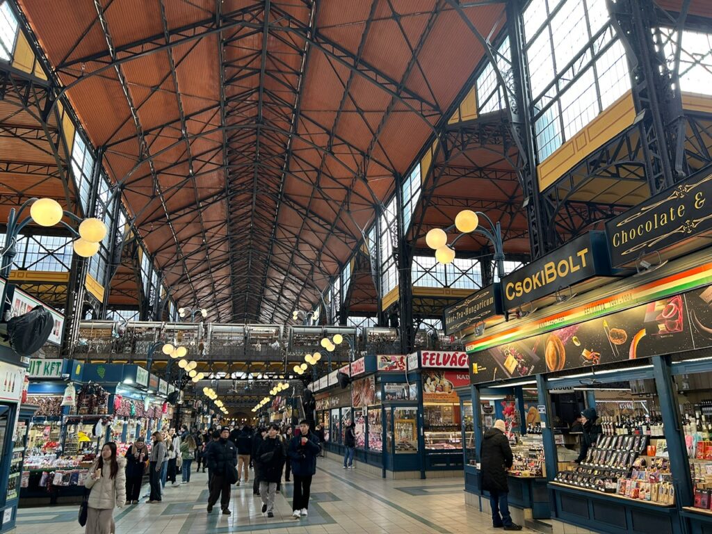 Explore the Great Market Hall, Budapest. Hungary