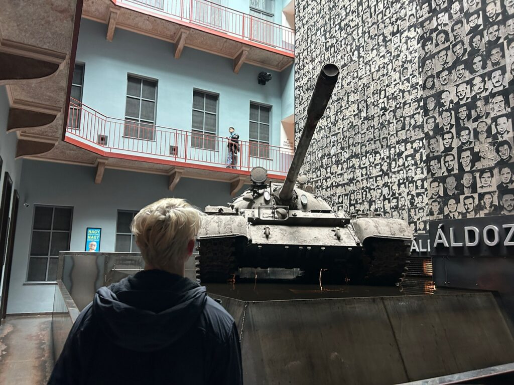 Visit the House of Terror Museum - Budapest in winter, Hungary