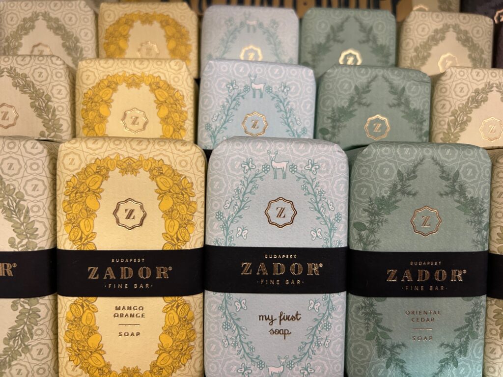 soap - what to buy in Budapest