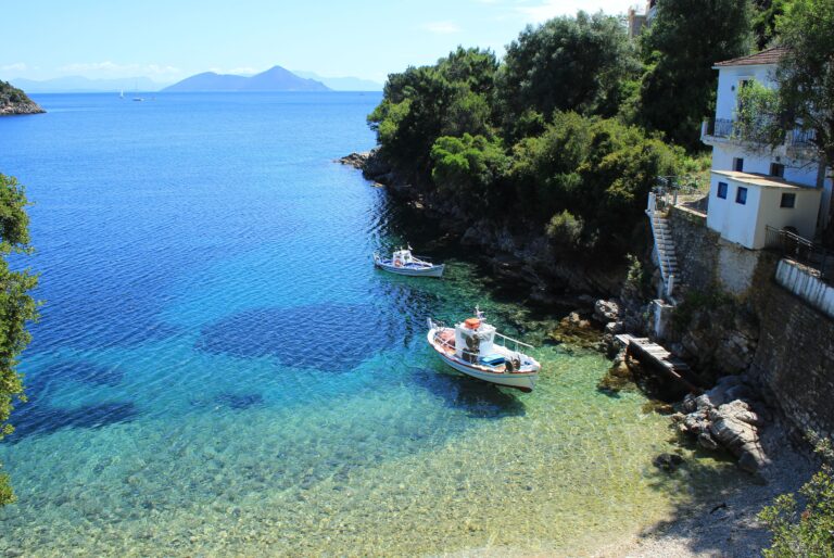 Greek island villas